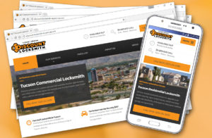 New Discount Locksmith website for Tucson, Arizona